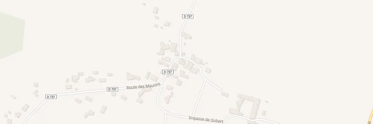 Plan du 99 Les Maurins à Vérac