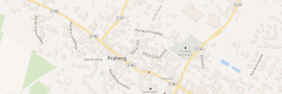 Plan du 3 Rue de la Boule d’Or à Prahecq