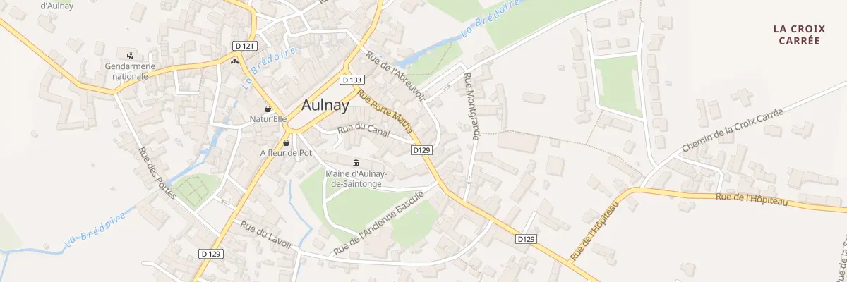 Plan du 19 Rue Porte Matha à Aulnay
