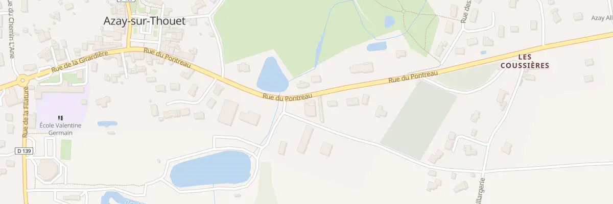Plan du 24 Rue du Pontreau à Azay-sur-Thouet