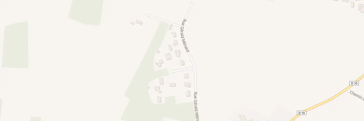Plan du 6 Rue Gerard Menard à Saint-Genès-de-Fronsac