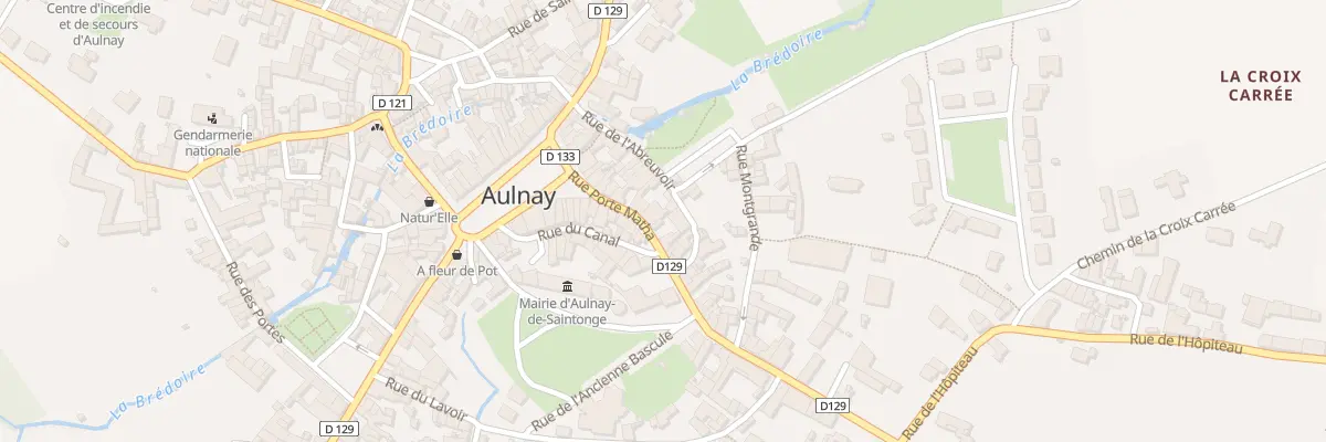Plan du 11 Rue Porte Matha à Aulnay