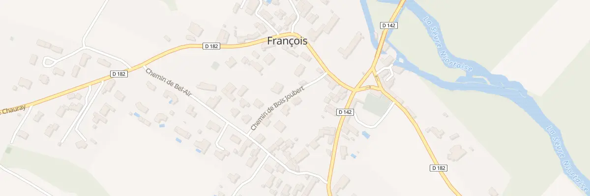 Plan du 7 Che de Bois Joubert à François