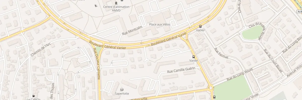 Plan du 62 Bd Général Vanier à Caen
