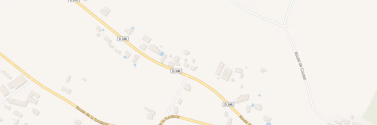 Plan du 118 Bernin à Vérac