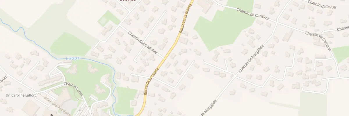 Plan du 14 Rte de la Mairie à Montardon