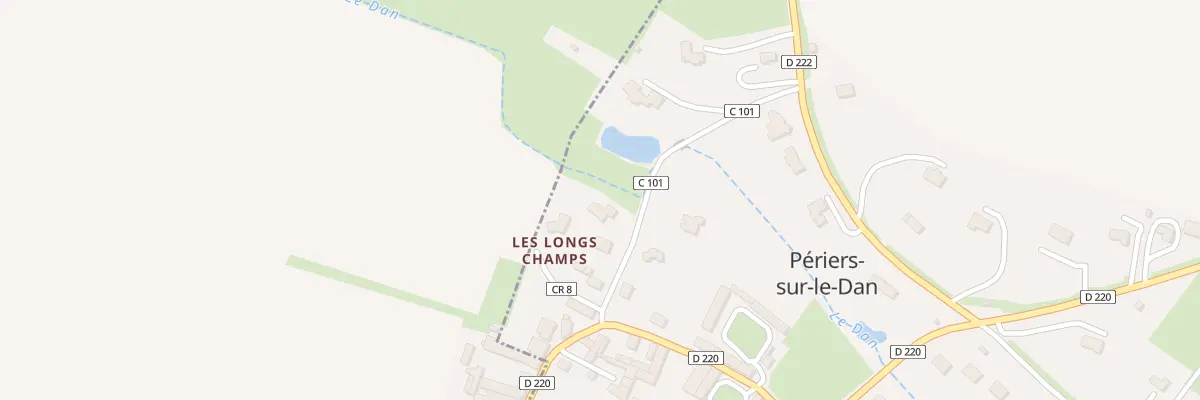 Plan du 12 Che du Fond du Vas à Périers-sur-le-Dan