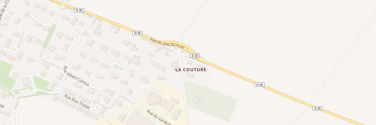 Plan du 615 Rue du Bac du Port à Cresserons
