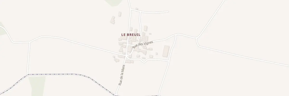 Plan du 12 Rue des Vignes à La Villedieu