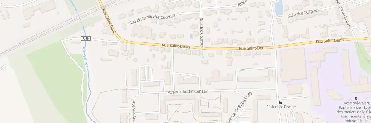 Plan du 76 Rue Saint Denis à Sablé-sur-Sarthe