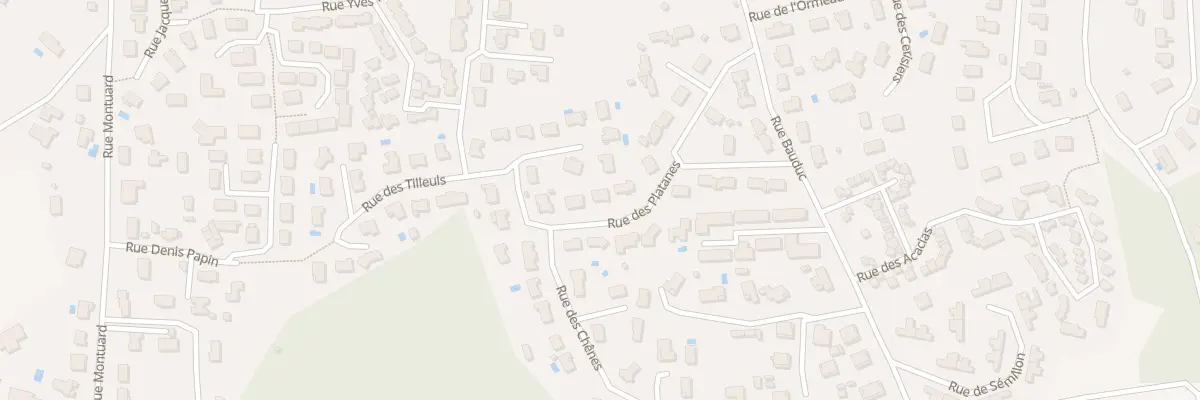 Plan du 3 Rue des Platanes à Créon