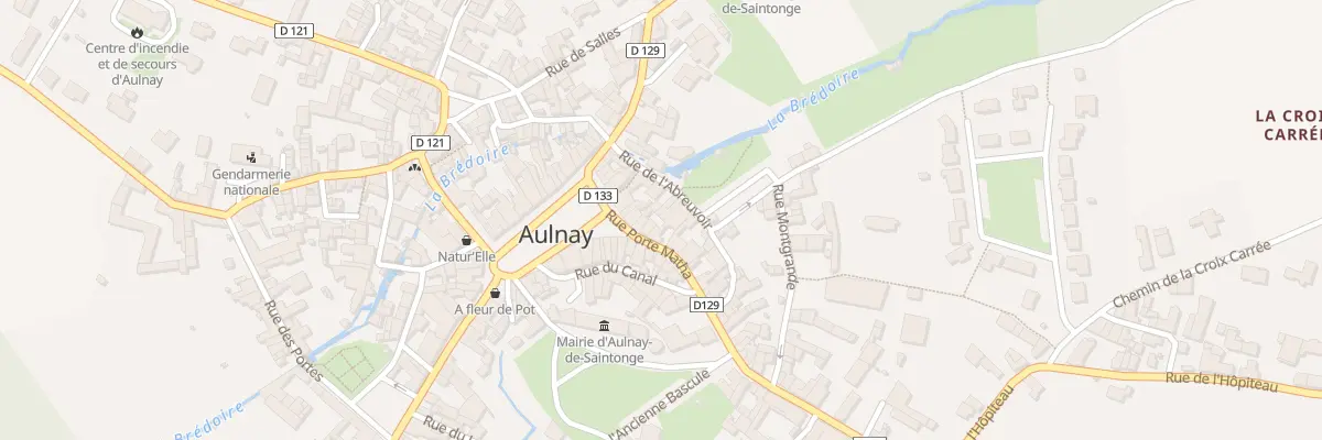 Plan du 1 Rue Porte Matha à Aulnay