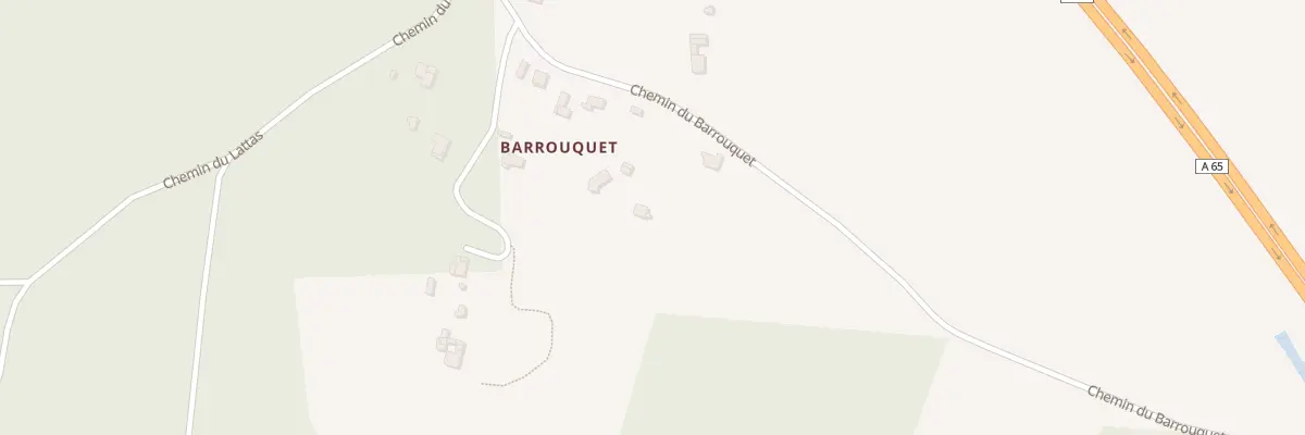 Plan du 318 Che du Barrouquet à Pujo-le-Plan