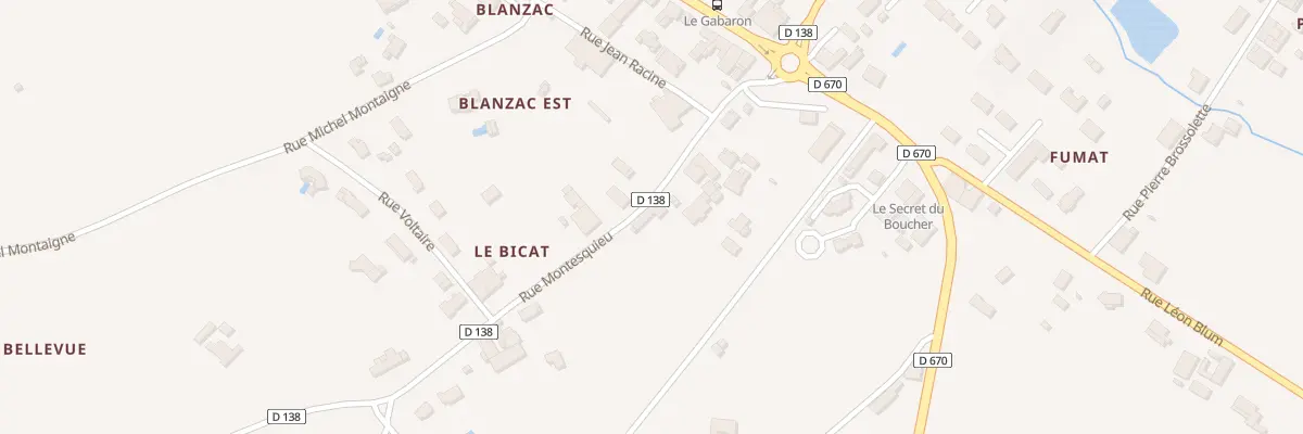 Plan du 16 Rue Charles de Montesquieu à Lugon-et-l’Île-du-Carnay
