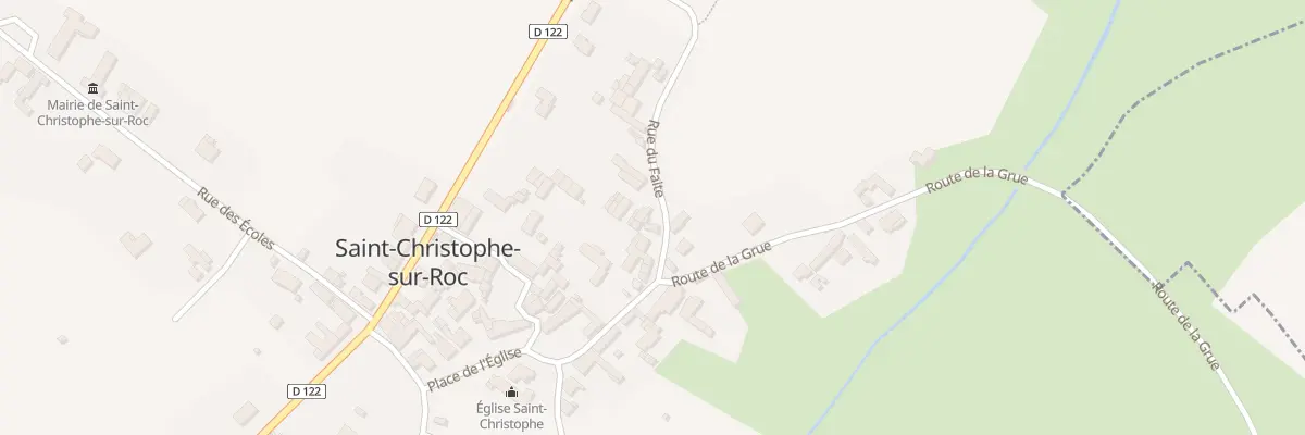 Plan du 5 Rue du Faite à Saint-Christophe-sur-Roc