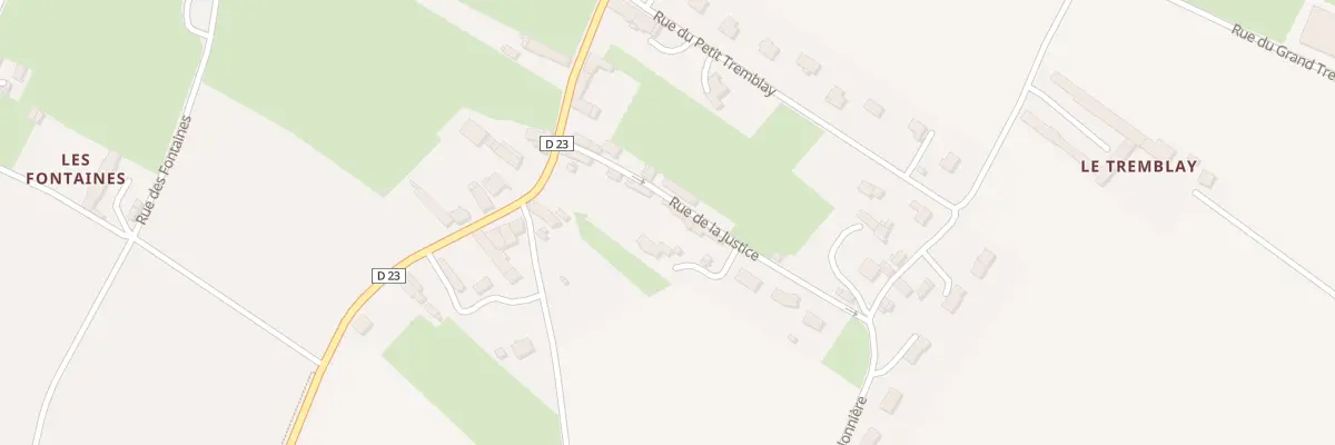 Plan du 4 Rue de la Justice à Barbery