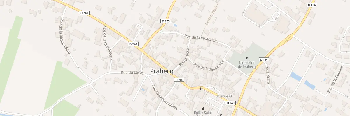 Plan du 3 Rue du Four à Prahecq