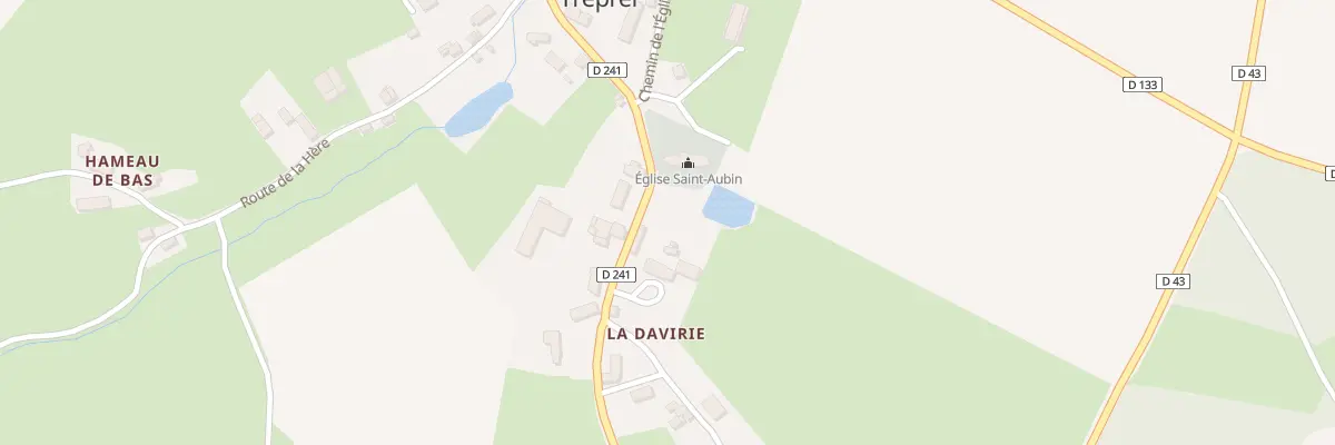 Plan du 5 Rue des Rosiers à Tréprel