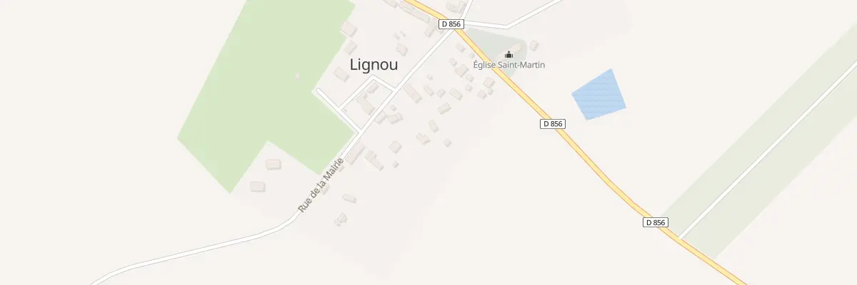 Plan du 11 Rue de la Mairie à Lignou