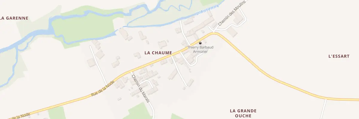 Plan du 44 Rue de la Node à Prignac