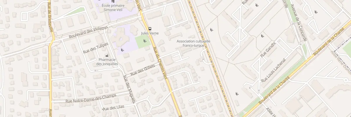 Plan du 386 Rue du Chemin Vert à Ifs