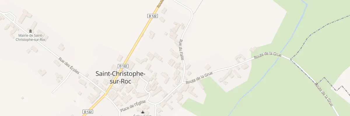 Plan du 9 Rue du Faite à Saint-Christophe-sur-Roc