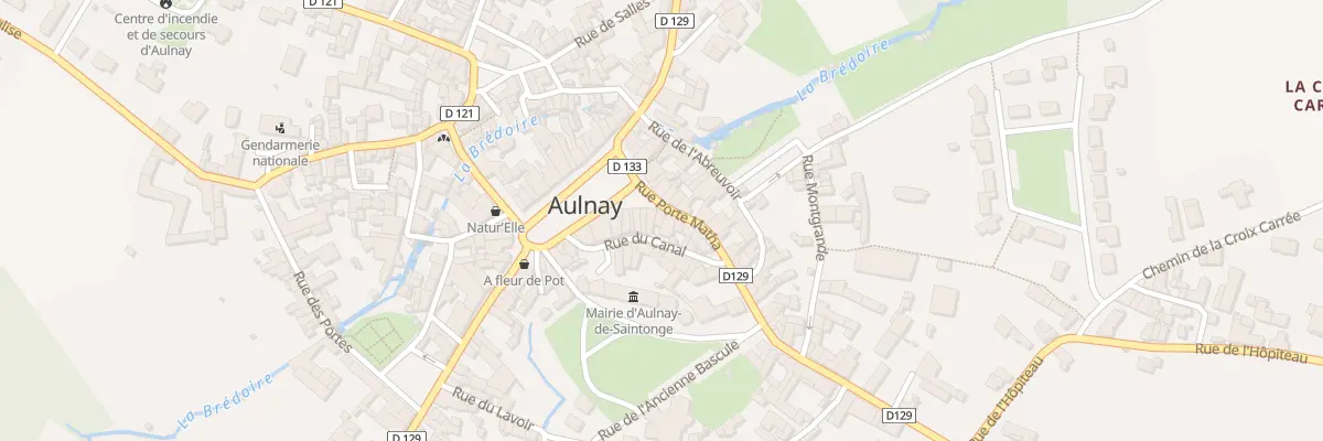 Plan du 2 Rue Porte Matha à Aulnay