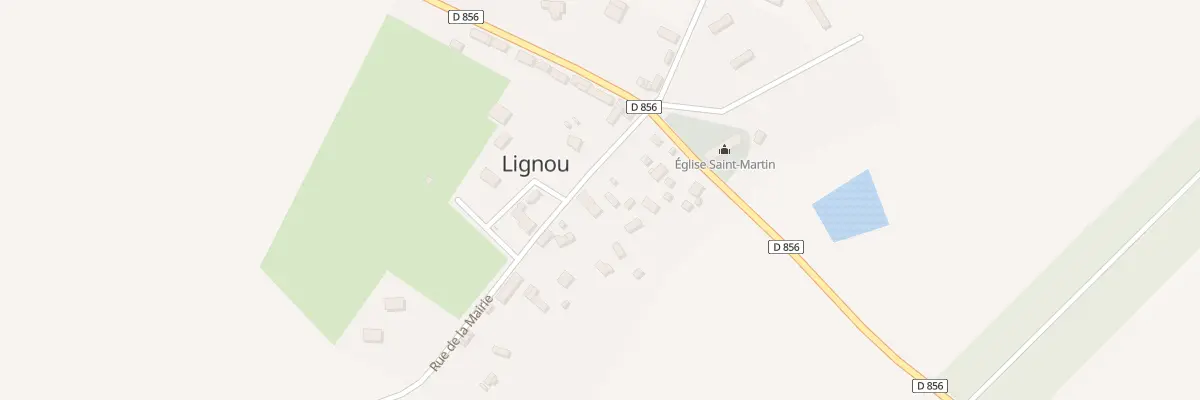Plan du 4 Le Bourg à Lignou