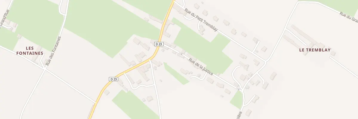Plan du 5020 Rue de la Justice à Barbery