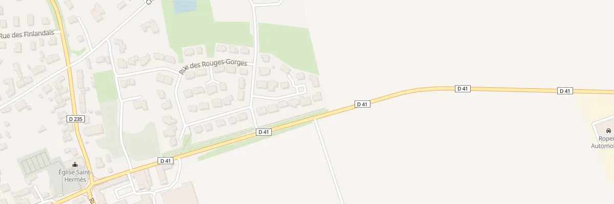 Plan du 10 Rue des Mésanges à Fontenay-le-Marmion