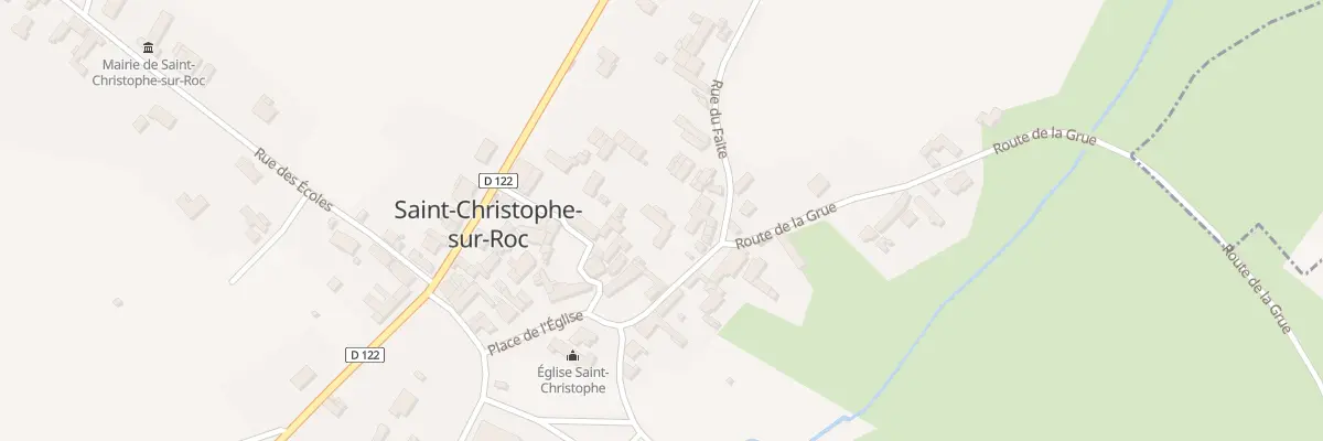 Plan du 3 Imp de la Forge à Saint-Christophe-sur-Roc