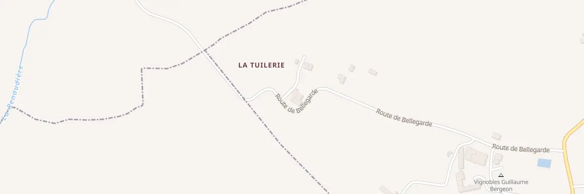 Plan du 241 La Tuilerie à Villegouge