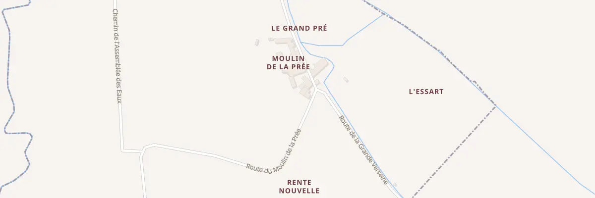 Plan du 5035 Moulin de la Pree à Vibrac