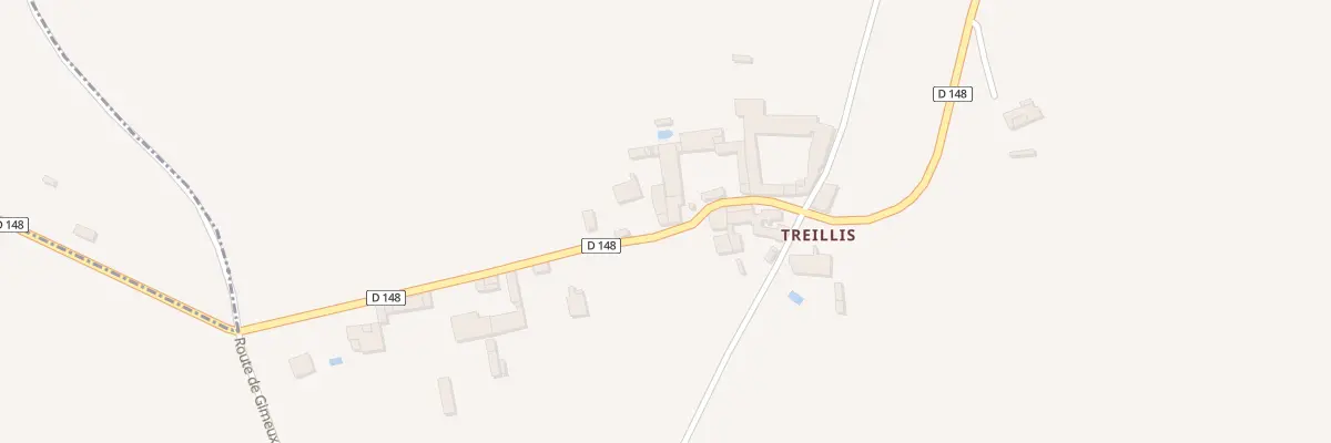 Plan du 6G Rte de Treillis à Salles-d’Angles