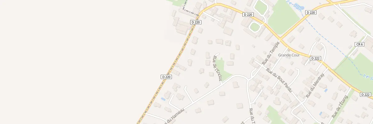 Plan du 21 Rue de Mathieu à Périers-sur-le-Dan