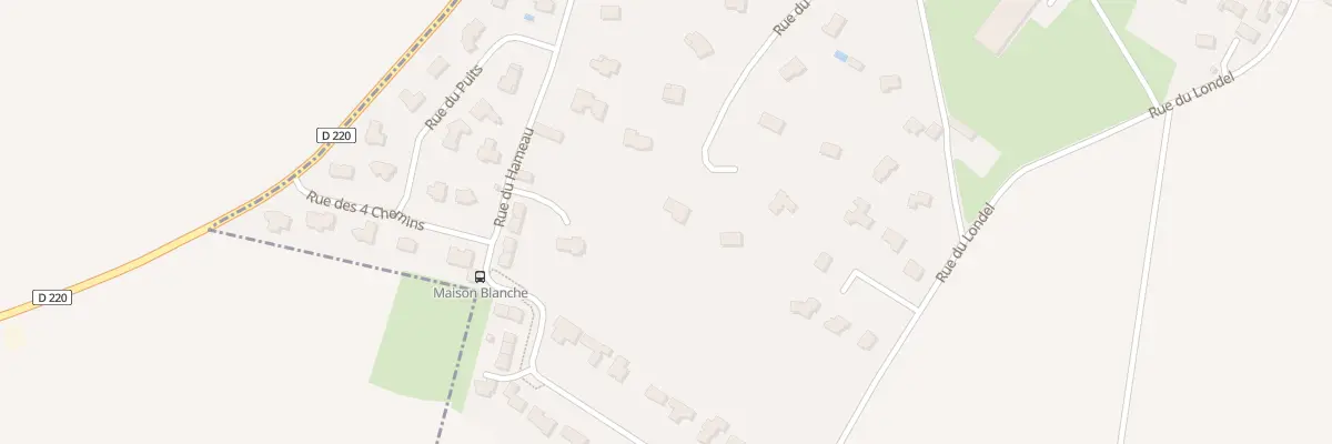 Plan du 16 Rue du Clos Besnard à Périers-sur-le-Dan