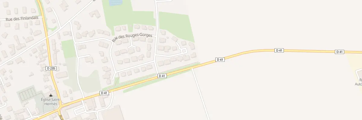 Plan du 8 Rue des Mésanges à Fontenay-le-Marmion