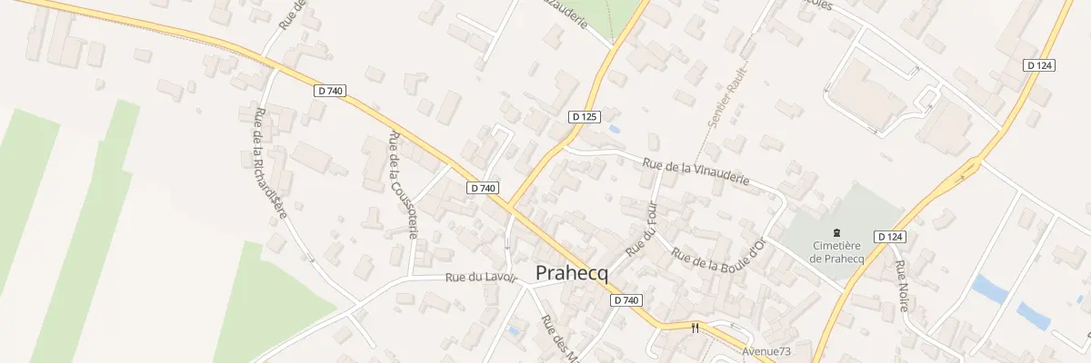 Plan du 2 Rue du Pont Picard à Prahecq