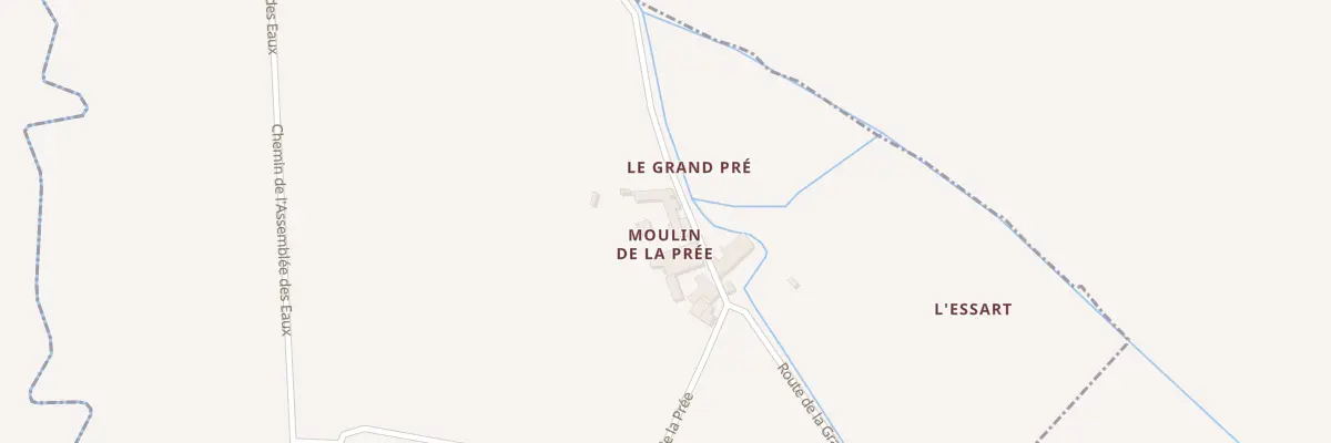 Plan du 31 Rte du Moulin de la Pre à Vibrac