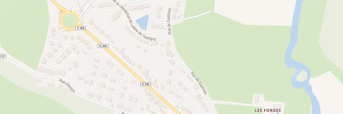 Plan du 26 Rue de Gastines à Sablé-sur-Sarthe
