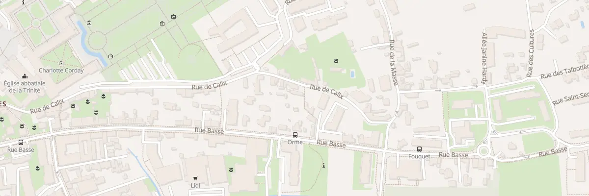 Plan du 5 Ven de l’Orme à Caen