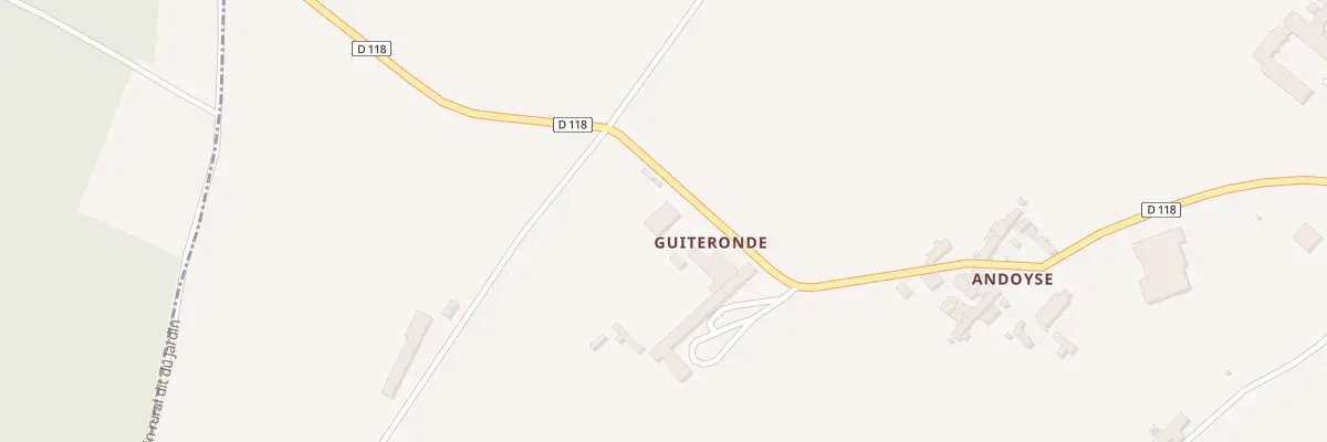 Plan du 6 Guiteronde à Barsac