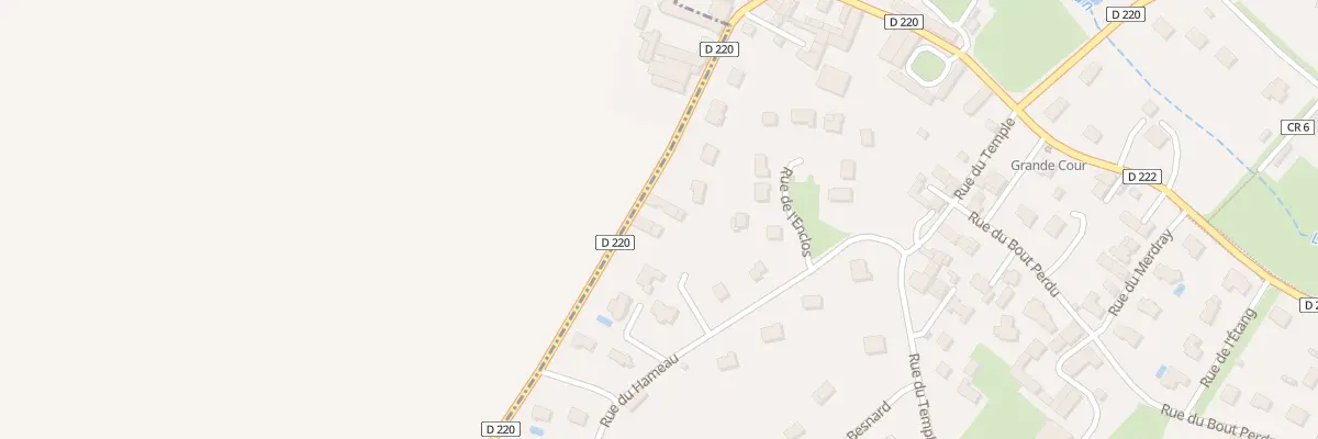 Plan du 23 Rue de Mathieu à Périers-sur-le-Dan