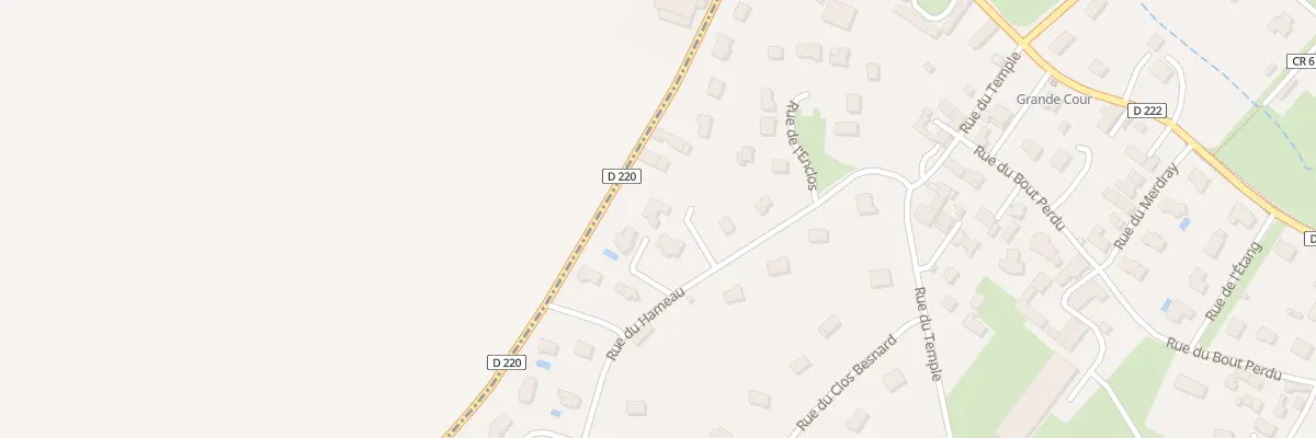 Plan du 8 Rue du Hameau à Périers-sur-le-Dan
