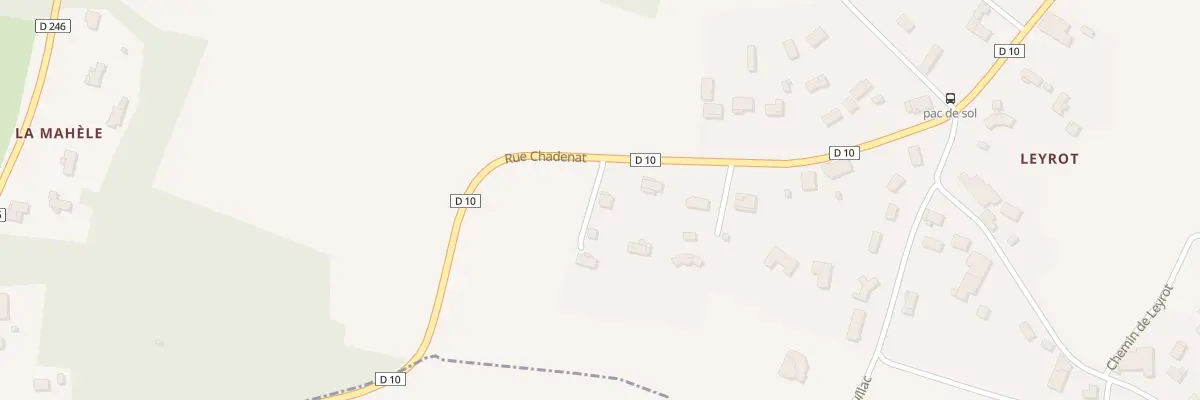Plan du 2 Rue Chadenat à Saint-Genès-de-Fronsac