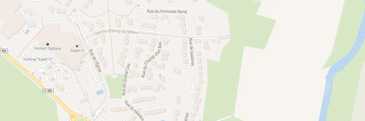 Plan du 58 Rue de Gastines à Sablé-sur-Sarthe