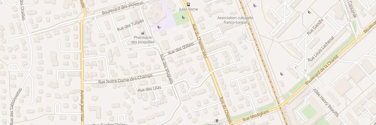 Plan du 361 Rue du Chemin Vert à Ifs