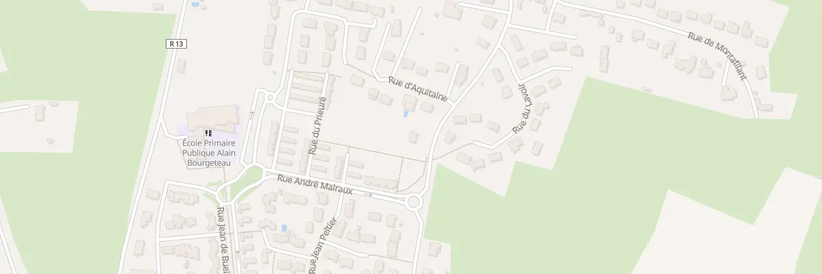 Plan du 110 Rue de Gastines à Sablé-sur-Sarthe