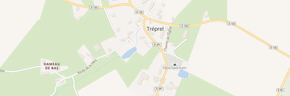 Plan du 4 Rue des Rosiers à Tréprel