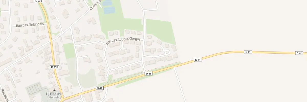 Plan du 3 Rue des Mésanges à Fontenay-le-Marmion